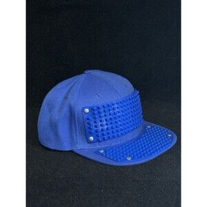Elope Lego Block Brick Snapback Adjustable Hat/Cap Blue